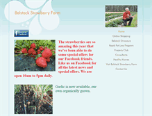 Tablet Screenshot of belstackstrawberryfarm.com